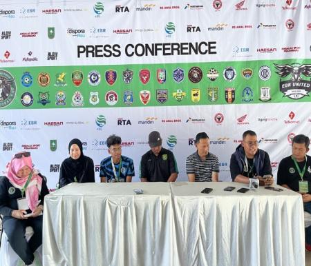 Diikuti 64 tim, EBR United menggelar Tanjak Riau Internasional Cup 2025 (foto/Yuni)